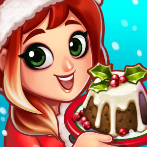 Food Street Holiday Christmas Game App Icon 2015