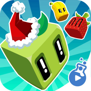 Juice Cubes Holiday Christmas Game App Icon 2015