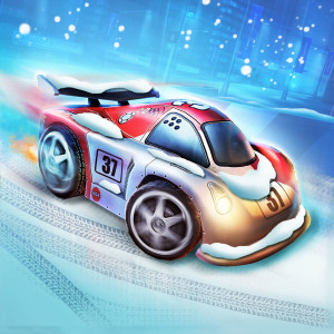 Mini Motor Racing WRT - Holiday Christmas Game App Icon 2015