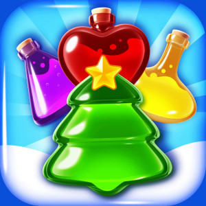 Potion Pop - Holiday Christmas Game App Icon 2015
