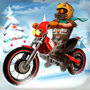 Trials Frontier- Holiday Christmas Game App Icon 2015