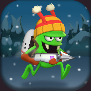 Zombie Catcher - Holiday Christmas Game App Icon 2015